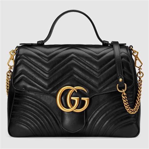 cuci handbag|gucci black handbags.